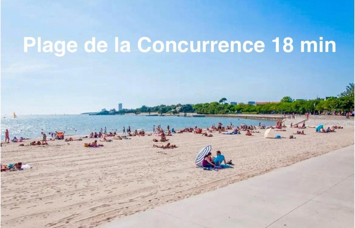 Ferienwohnung Escapade Vintage Avec Terrasse En Centre Historique La Rochelle  Exterior foto